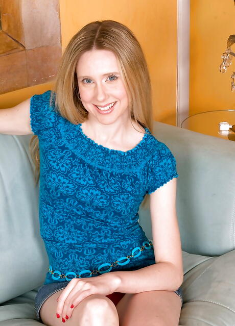 Luscious mature Chloe Parker shows small tits and ass 